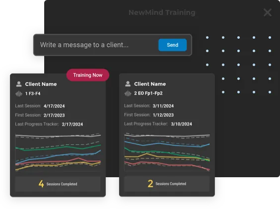 Image of client Neurofeedback report